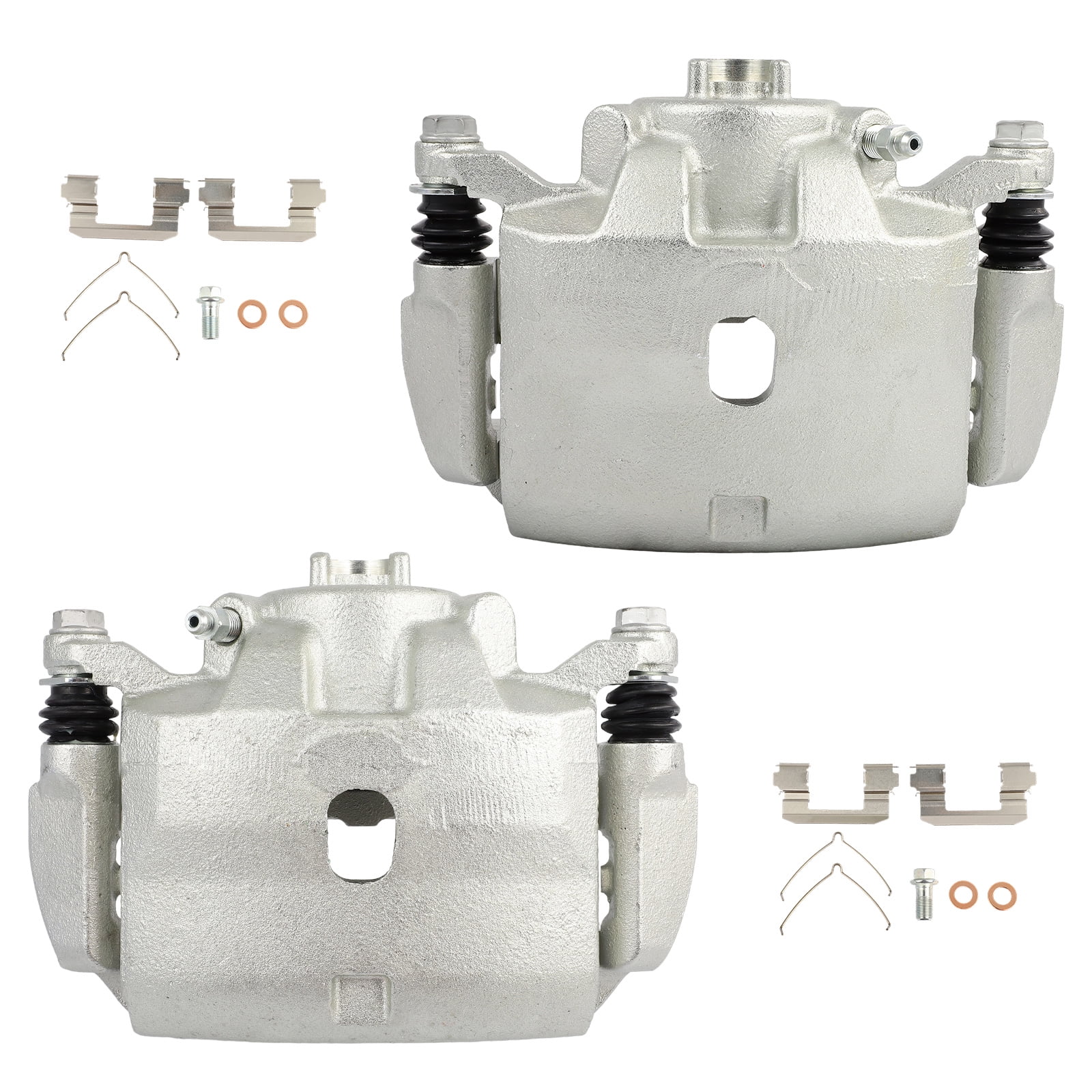 AUTOMUTO 19B2916A 19B2917A Brake Caliper Front 2PCS Replacement For ...
