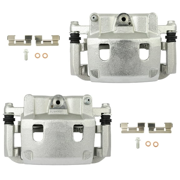 AUTOMUTO 19B2983 19B2982 Brake Caliper Front 2PCS Replacement For 2004-2006 For Infiniti For QX56,2005-2006 For Nissan For Armada,2004 For Nissan For Pathfinder Armada,2004-2007 For Nissan For TITAN