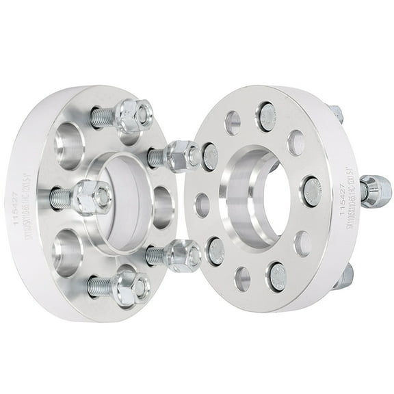 AUTOMUTO 2set 1" 25mm Thick 5x110mm 5Lug 12x1.5 Studs Wheel spacers 5 lug fit 2004-2011 for Chevrolet for Malibu 2005-2010 for Pontiac G6 | for HHR(2006-2011)