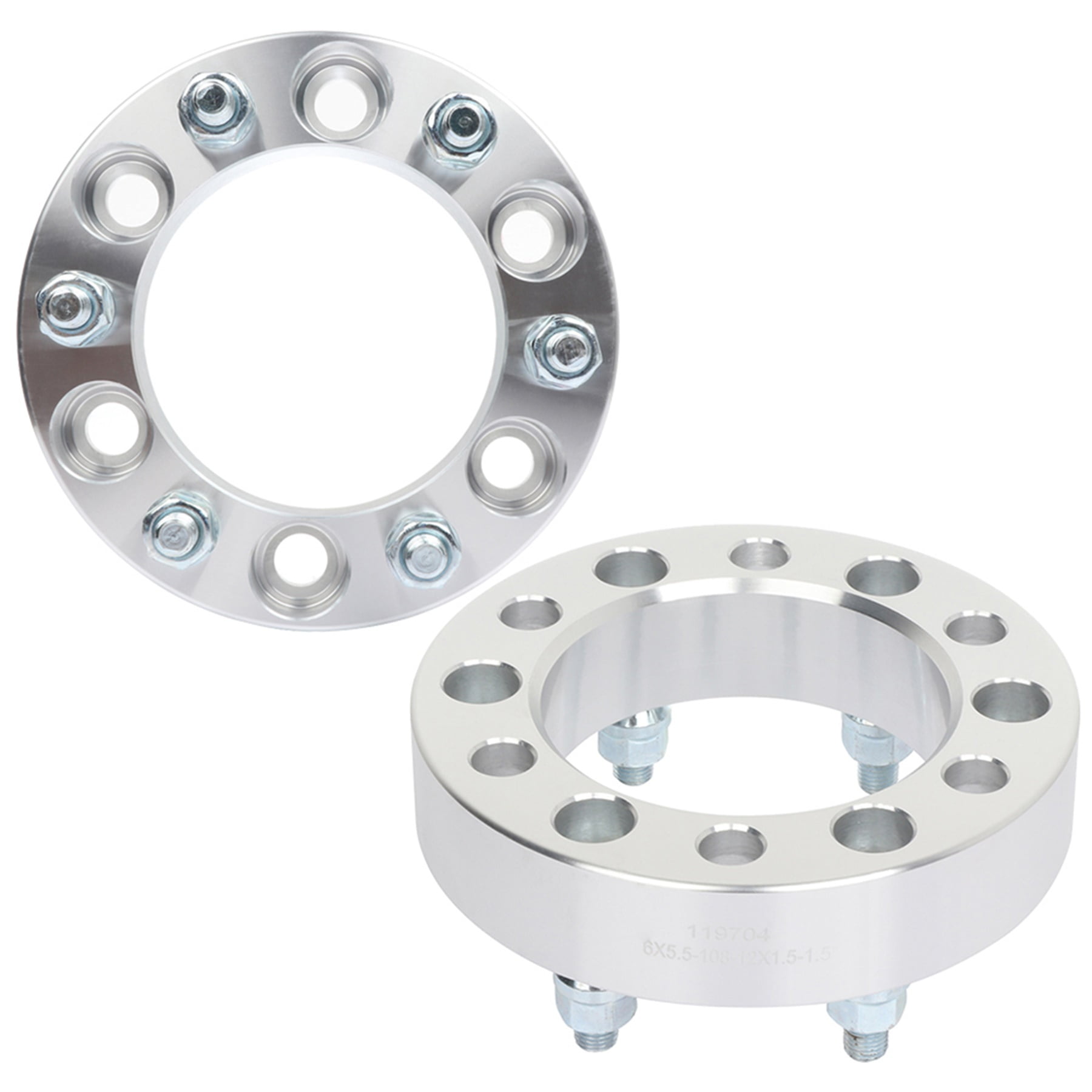 AUTOMUTO 2set 1.5" 6x5.5 108 12x1.5 Wheel Spacers fit for Tundra for 4Runner for Pickup Fits