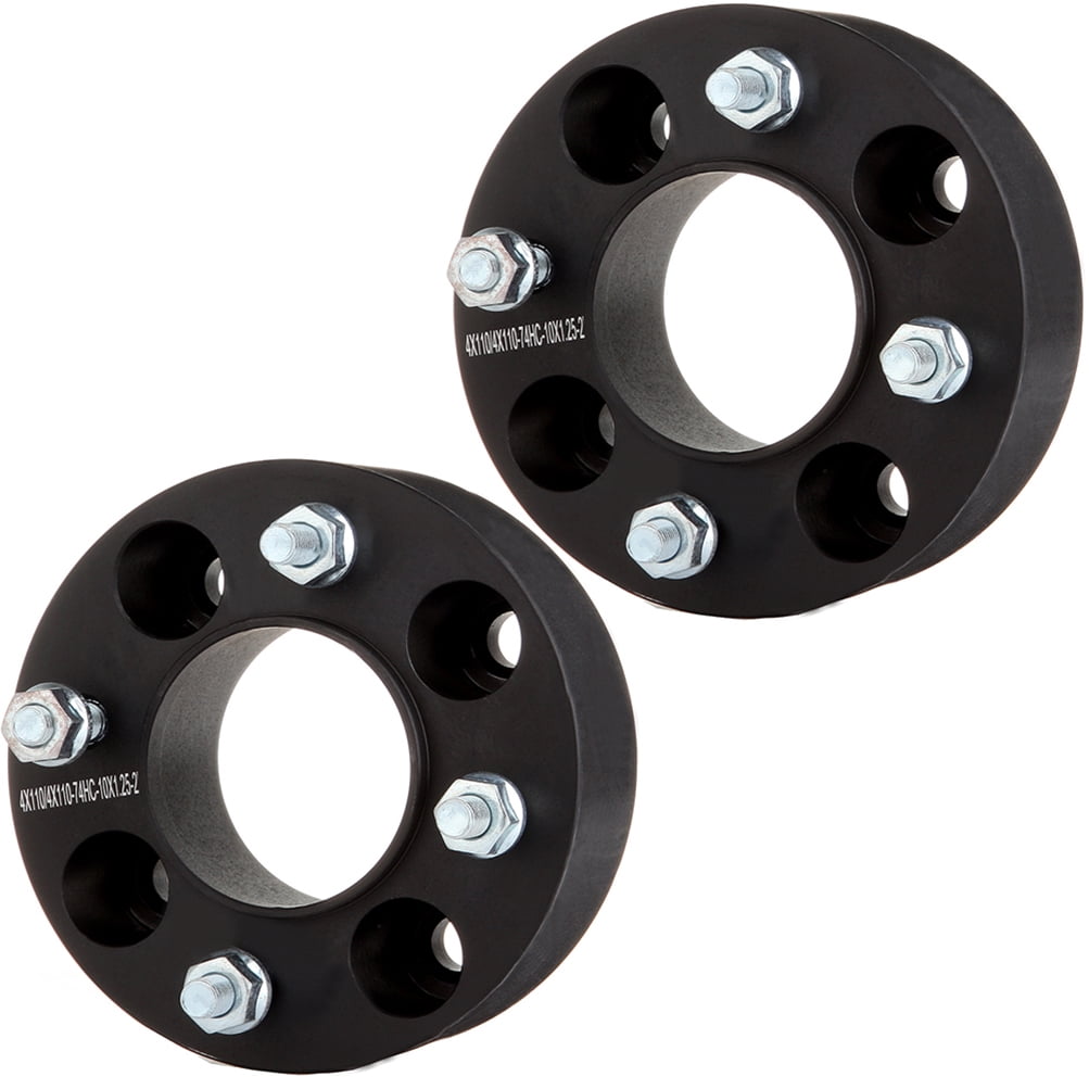 4pcs 1.25" Inch 5x4.75" To 5x100mm Wheel Adapters 12x1.5 Studs 5Lug - View #4