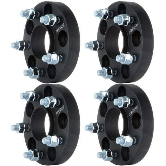 AUTOMUTO 4set 25mm (1") Hubcentric Wheel Spacers 66.1mm 12x1.25 Studs W/Lip for Maxima for 350Z for Q45 for M45 for G35 for FX45 for FX35 Fits select: 2002-2013 NISSAN ALTIMA, 2008-2013 INFINITI G37