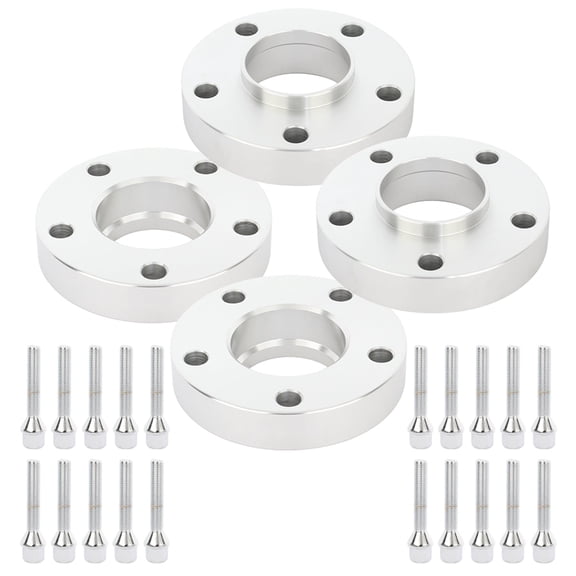 AUTOMUTO 4set 30mm Thick 5x120mm 12x1.5 Studs Wheel Spacers fit for E60 for E90 for E91 for E92 for E93 Fits select: 2011 BMW 328 I, 2012-2013 BMW 328 I SULEV