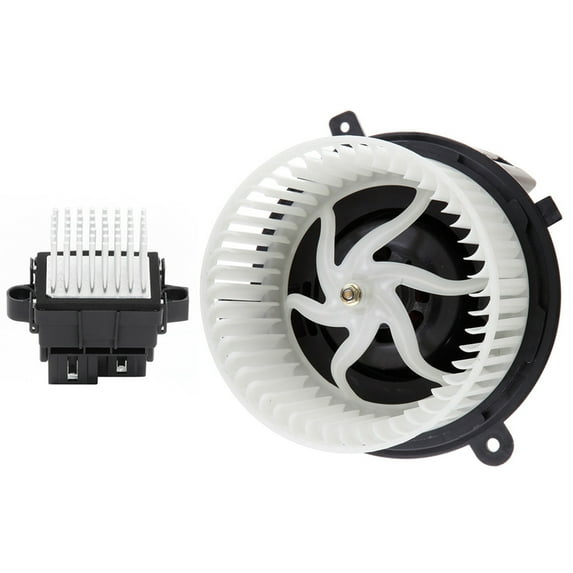 AUTOMUTO AC Heater Blower Motor Module With Wheel and Resistor Replace 20911076 2008 2011 for Buick for Enclave 3.6L,2007-2010 for Chevrolet for Silverado 1500