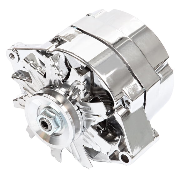 AUTOMUTO Automotive Alternators Fit for 120Amp Chrome 1 Wire Self Exciting Street Rod GM 305 350 BBC SBC 7127-SE105C, ADR0335-C, 1-2400-11DR-2, 7127-SECN-100A Fits select: 1979-1980 CHEVROLET CAMARO