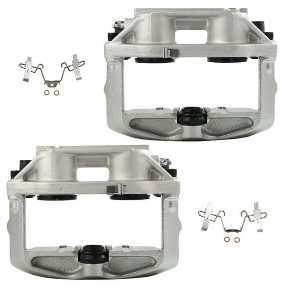 AUTOMUTO Brake Calipers Front 2PCS 192759 192758 Fit For 2002-2004 For Audi For A6|2000-2004 For Audi For A6 Quattro|2001-2003 For Audi For A8 Quattro