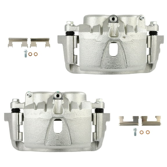 AUTOMUTO Brake Calipers Rear 2PCS 18B4814 18B4815 Fit For 2001-2006 For Chevrolet For Silverado 3500|2007 For Chevrolet For Silverado 3500 Classic|2007-2010 For Chevrolet For Silverado 3500 HD