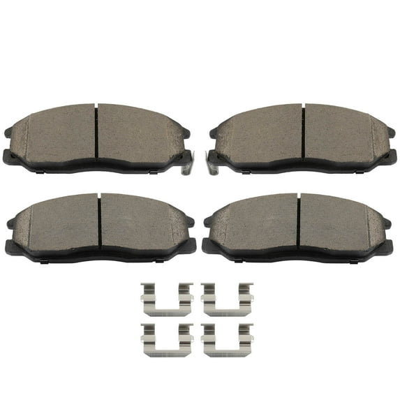 AUTOMUTO Brake Pads Front 4PCS D864-7792 Fit For 2001-2006 For Hyundai For Santa Fe|2001 For Hyundai For XG300|2002-2003 For Hyundai For XG350