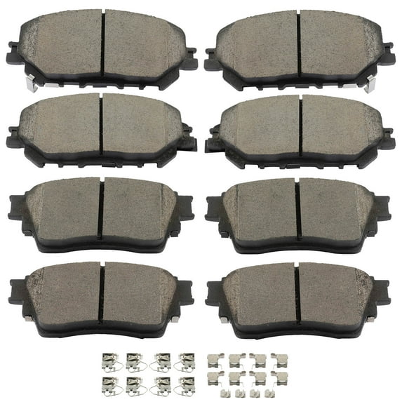 AUTOMUTO Brake Pads Front Rear 8PCS D2375-9603 D2391-9441 Fit For 2021-2023 For Nissan For Rogue