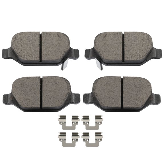 AUTOMUTO Brake Pads Rear 4PCS D1569-8778 Fit For 2012-2019 For Fiat For 500
