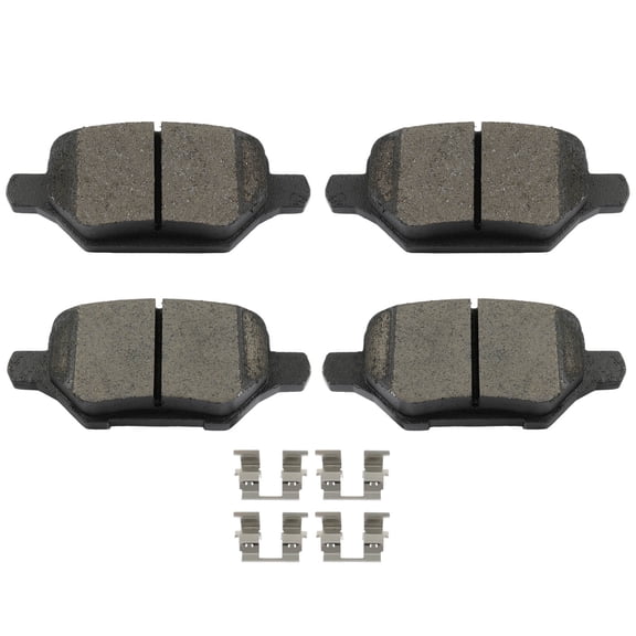 AUTOMUTO Brake Pads Rear 4PCS D2168-9412 Fit For 2018-2022 For Buick For Encore|2018-2022 For Chevrolet For Trax