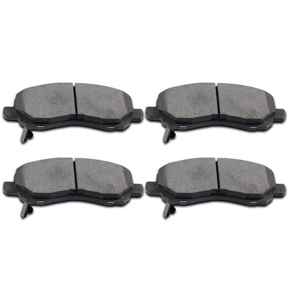 AUTOMUTO Ceramic Brake Pads Kits, Front 4pcs Brakes Pads Set fit for Chrysler 0,Sebring,for Dodge Avenger,Caliber,for Jeep Compass,Patriot,for Mitsubishi Eclipse,Lancer,Outlander,Outlander Sport,RVR