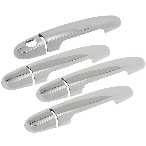AUTOMUTO Chrome Door Handle Covers Compatible with For Toyota Corolla 2003-2013 Handle-Exterior Door
