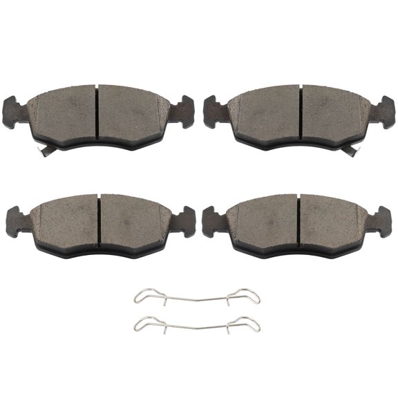 AUTOMUTO Disc Brake Pads Kit Front 4PCS D1568-8777 Fit For 2012-2019 For Fiat For 500