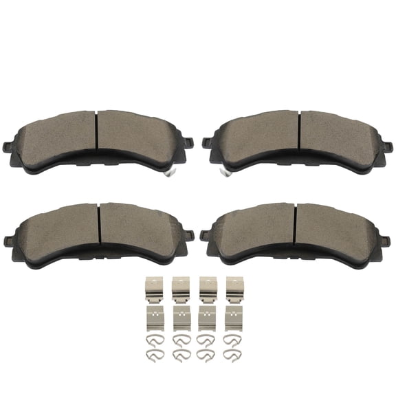 AUTOMUTO Disc Brake Pads Kit Front 4PCS D2216-9456 Fit For 2021-2023 For Ford For Bronco|2019-2023 For Ford For Ranger