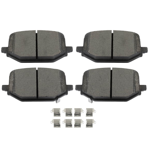 AUTOMUTO Disc Brake Pads Kit Rear 4PCS D2231-9470 Fit For 2020-2023 For Ford For Explorer|2020-2023 For Ford For Police Interceptor Utility|2020-2023 For Lincoln For Aviator