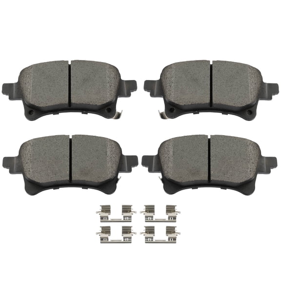 AUTOMUTO Disc Brake Pads Kit Rear 4PCS D2233-9472 Fit For 2020-2023 For Jeep For Gladiator|2021-2022 For Jeep For Wrangler