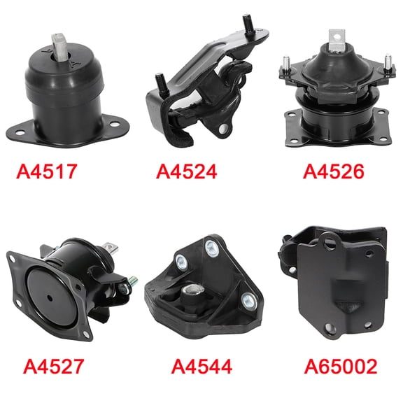 AUTOMUTO Engine Mount motor kit fit for 2004-2006 for Acura TL
