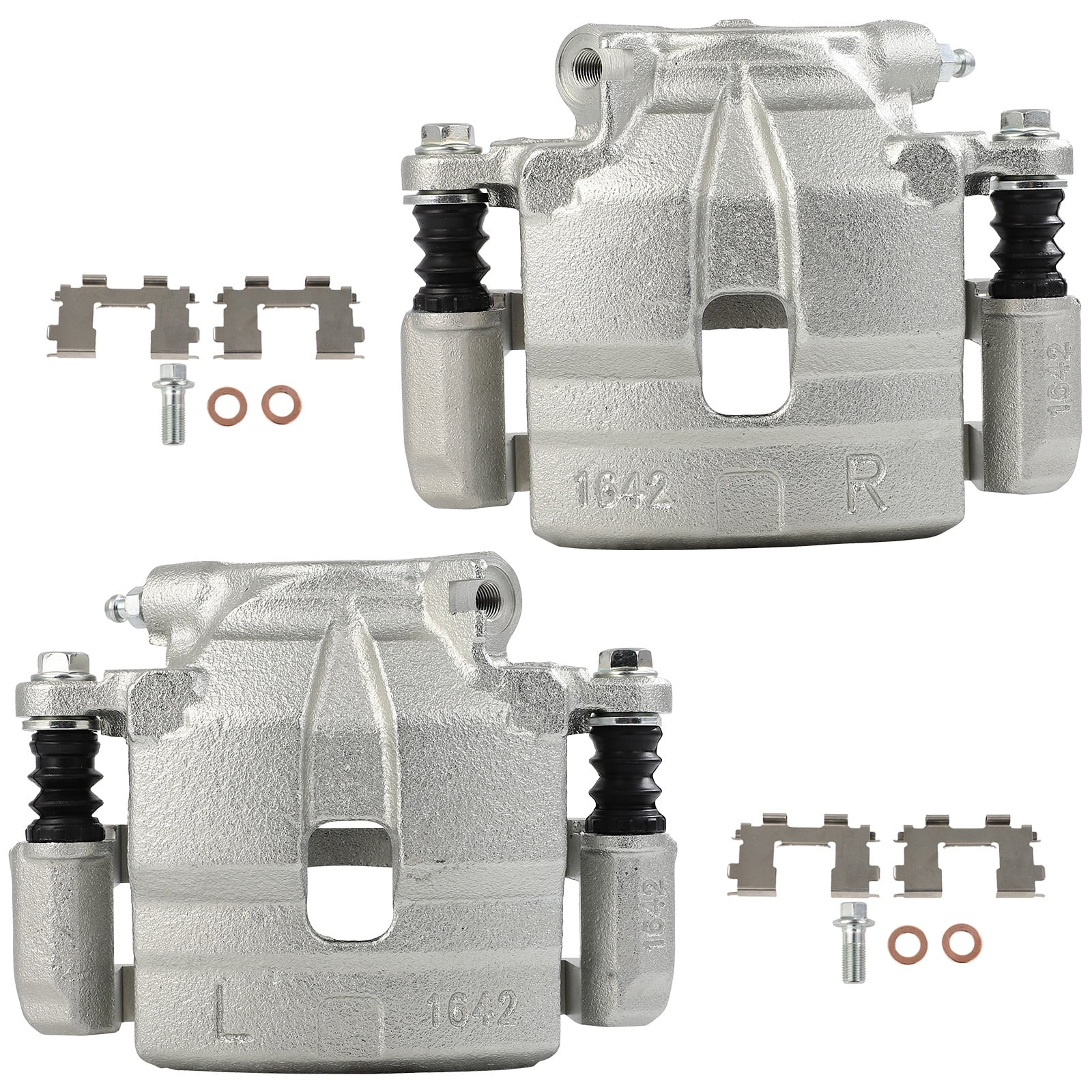 ACDelco Front Disc Brake Caliper Bracket – Silver, Durable, GM Compatible – Easy Bolt-On Mounting Kit
