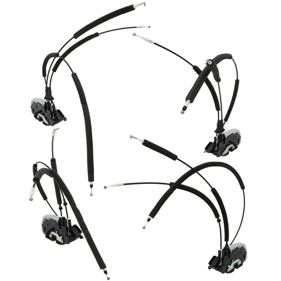 AUTOMUTO Front/Rear Left+Front/Rear Right Door Lock Actuator Motor Fits for 2014 2015 for Nissan Rogue Select,937-267