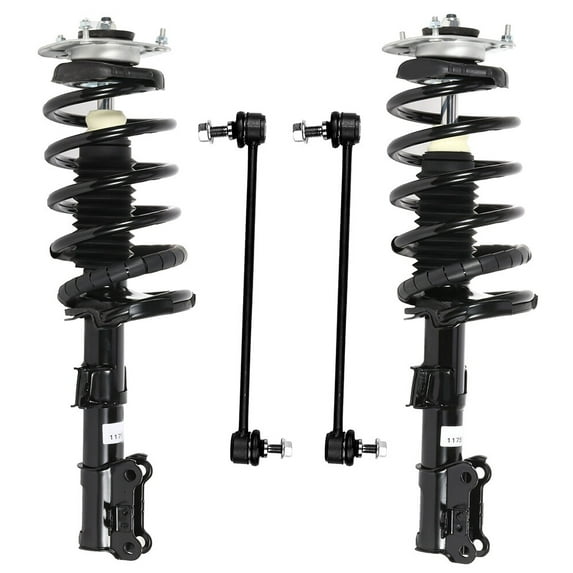 AUTOMUTO - Front Strut Spring Assembly Stabilizer Bar Link Replacement for 2003-2014 for Volvo XC90