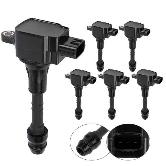 AUTOMUTO Ignition Coil Compatible for Infiniti FX45 2003-2008 Replacement for Part-number: UF482 (Pack of 6 )