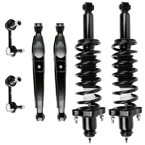AUTOMUTO Rear Strut Spring Assembly, Control Arm, Stabilizer Bar Link Fit 2007 2008 2009 for Dodge Caliber, 2007 2008 2009 2010 2011 2012 2013 2014 2015 2016 for Jeep Compass Suspension Kit