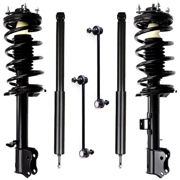 AUTOMUTO - Rear shock absorber Front Strut Spring Assembly Stabilizer Bar Link Replacement for 09-12 for Ford Escape 09-11 for Mazda Tribute 09-11 for Mercury Mariner