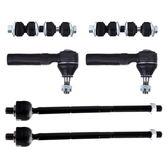 AUTOMUTO Replacement Parts Front Inner Tie Rod End Front Outer Tie Rod End Front Sway Bar End Link fit 2001 2002 2003 2004 2005 2006 2007 2008 2009 2010 For Chrysler PT Cruiser