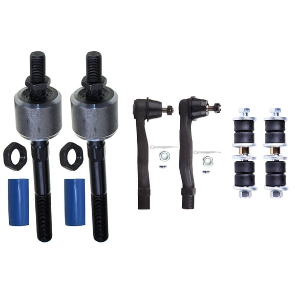 AUTOMUTO Replacement Parts Front Inner Tie Rod End Front Left Outer Tie Rod End Front Right Outer Tie Rod End Front Sway Bar End Link fit 1988-1991 for Honda Civic 1988-1991 for Honda CRX