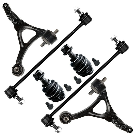 AUTOMUTO Replacement Parts Front Lower Ball Joint Front Lower Control Arm Driver Side Front Lower Control Arm Passenger Side Front Sway Bar End Link fit 2004- 2014 for Volvo XC90