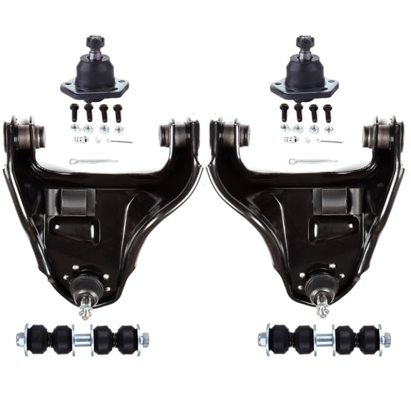AUTOMUTO Replacement Parts Front Lower Ball Joint Front Sway Bar End Link Front Upper Control Arm And Ball Joint Driver Passenger Side fit 1997-2005 for Chevrolet Blazer S10 for GMC Sonoma