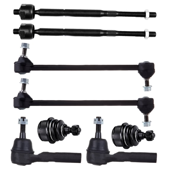DAMAIJOY 2pcs Control Arms Kit Right Passenger Left Driver Rearward Forward Front Lower Side Ball Joints Bushing Galant Eclipse Talon Avenger Sebring