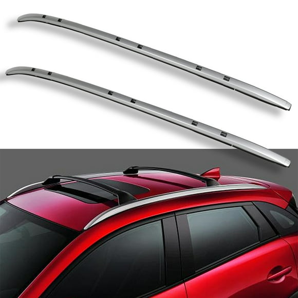 AUTOMUTO Roof Rack Crossbars For Mazda CX-5 2017-2021 Silver Luggage Kayak Cargo Carrier with Large Load-Capacity