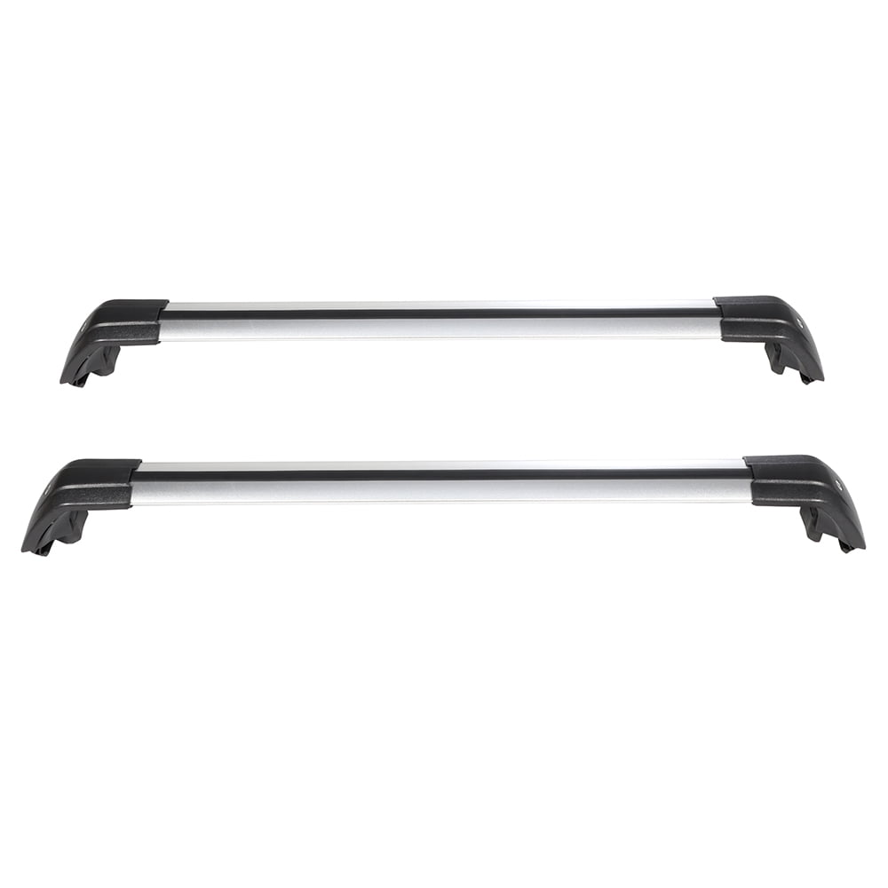 4-Piece Aluminum Roof Rack Cross Bar Set For Mitsubishi Outlander 2013-2021 – Black, Adjustable, With Anti-Theft Locks