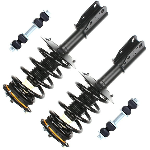 AUTOMUTO Struts Assembly Struts & Shocks Quick-Strut Front Strut Spring Assembly Stabilizer Bar Link Kit Fit For 2000-2005 for Buick LeSabre 2006-2011 for Buick Lucerne 4PCS