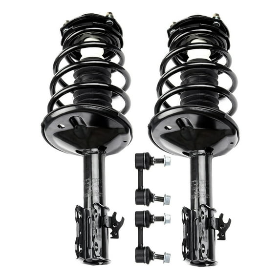 AUTOMUTO Struts & Shocks Quick-Strut Front Strut Spring Assembly Stabilizer Bar Link Kit Fit For 1995-1996 for Toyota Avalon 1995-1996 for Toyota Camry