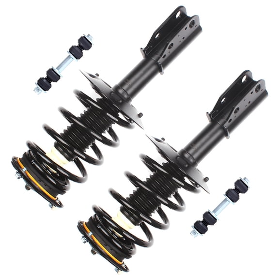 AUTOMUTO Struts & Shocks Quick-Strut Front Strut Spring Assembly Stabilizer Bar Link Kit Fit For 2000-2005 for Buick LeSabre 2006-2011 for Buick Lucerne 4PCS