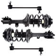 thumbnail image 1 of AUTOMUTO Struts & Shocks Quick-Strut Front Strut Spring Assembly Stabilizer Bar Link Kit Fit For 2005-2010 for Kia for Sportage, 1 of 5