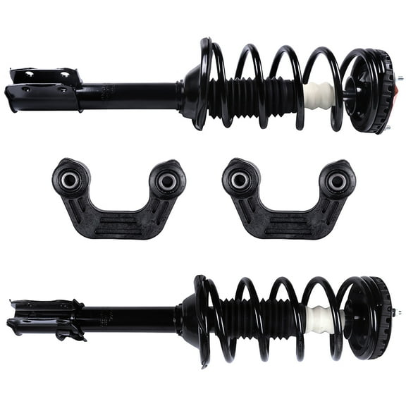 AUTOMUTO Struts & Shocks Quick-Strut Rear Strut Spring Assembly Stabilizer Bar Link Fit For 1998-2002 for Subaru Forester