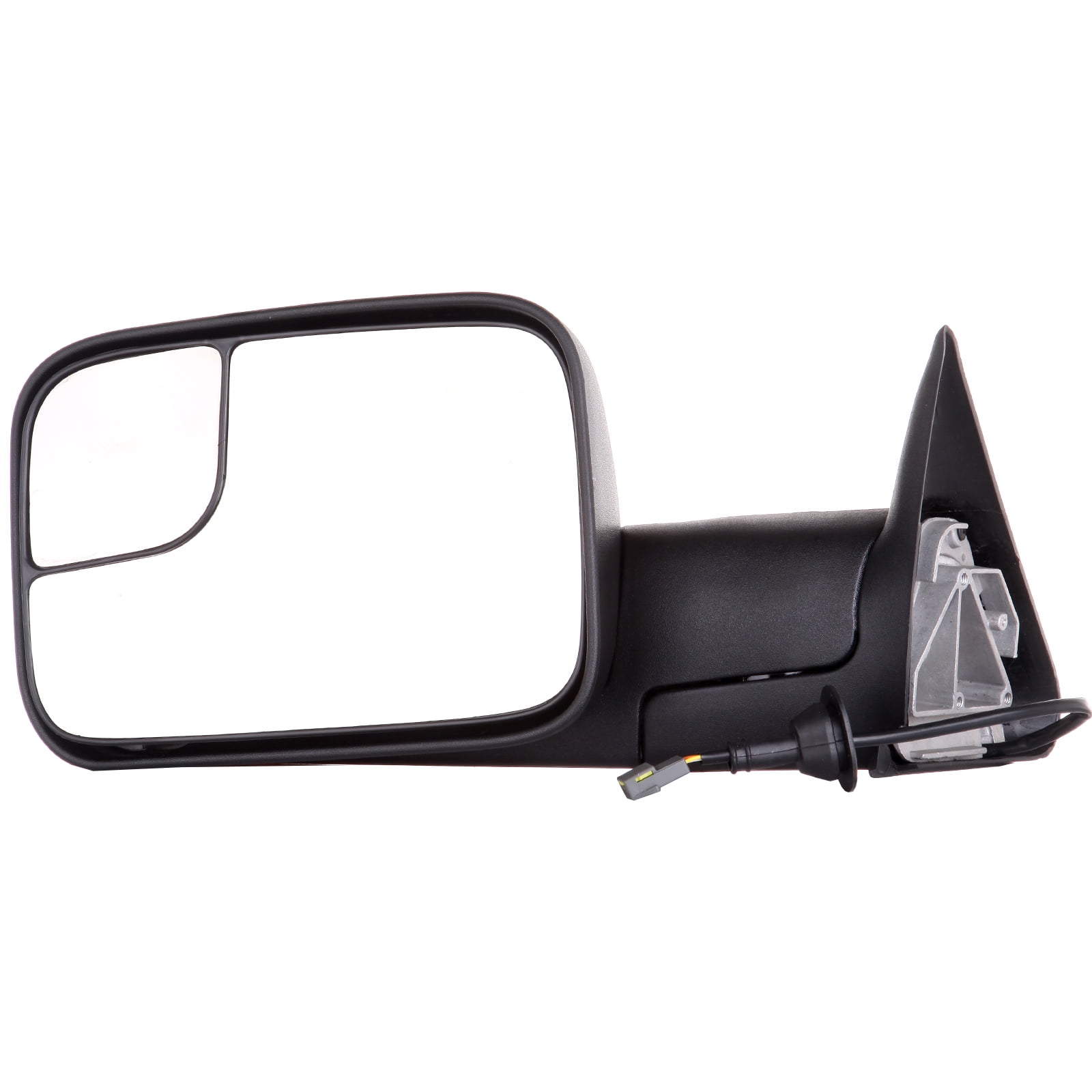 AUTOMUTO Manual Towing Mirrors For Chevy Silverado & GMC Sierra - Driver & Passenger Side Black Tow Mirrors - View #11