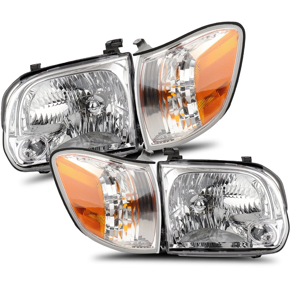 Chevy Impala Halogen Headlights Headlamps New Pair Set, image size:1003x1003