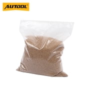AUTOOL 2.2 Pounds Walnut Sand, 18-40 Grit Walnut Shell Media, Ground Walnut Shell Matrix for AUTOOL HTS558 HTS518 Tumbling Vibratory Blasting