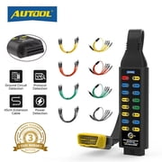 AUTOOL Automotive 16 Pin OBD2 Protocol Diagnostic Detector ,Breakout Box OBD line Tester for OBD2 Scanner, Car Code Reader, Car Computer Reader
