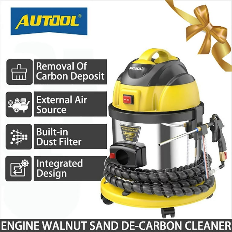 AUTOOL HTS558 Car Engine Clean Machine Walnut Sand Carbon Deposit