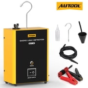 AUTOOL Automotive Smoke Machine, EVAP Smoke Leak Detector, DC 12V Car Smoke Leak Machine