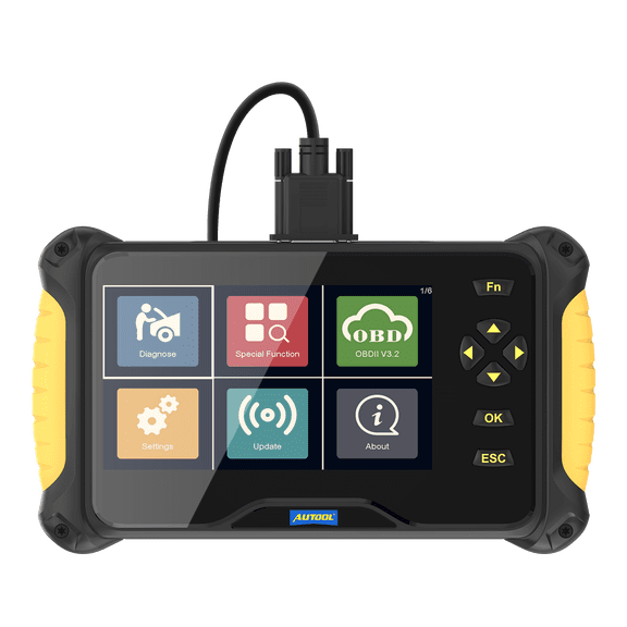 Autool Cs603 Obd2 Scanner Code Reader Automotive Obdii Oil/Epb/Abs/Sas System Diagnostic Scanner W/ 5 Reset Services 10000+ Code Coverage for 12V