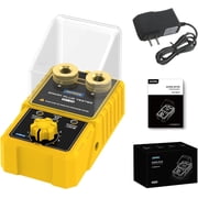 Autool SPT105 Spark Plug Tester, Double Hole, 0-6000RPM Adjustable, Ignition Coil Diagnostic Analyzer with Protective Cover for All Vehicles,