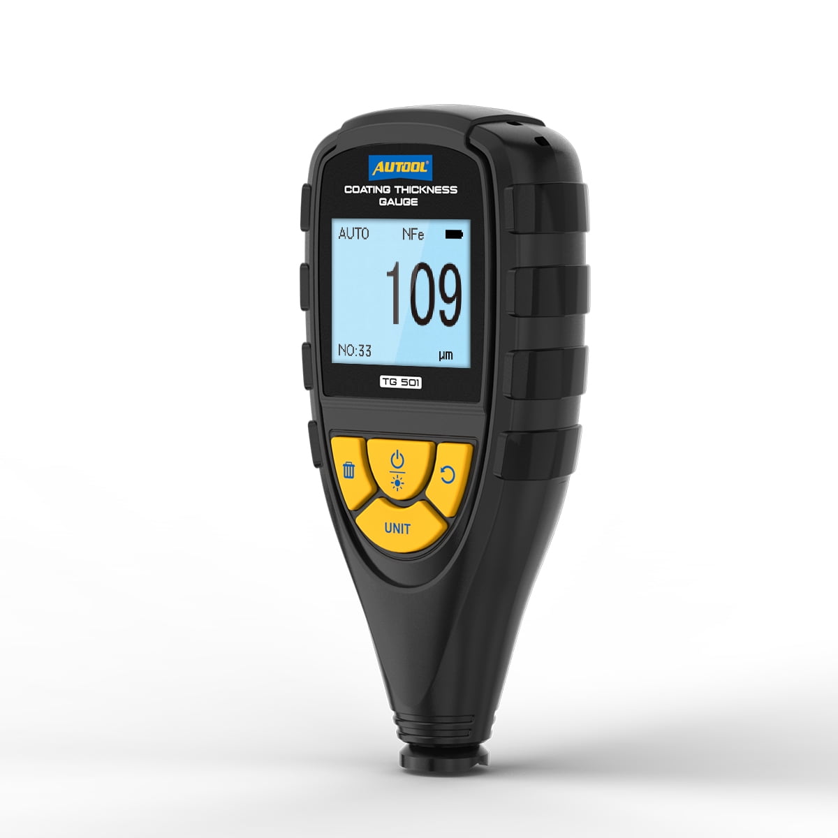 AUTOOL TG501 Coating Thickness Gauge, 0-2000μm Digital Paint Thickness ...