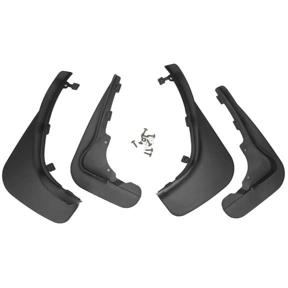 AUTOPA Front & Rear Splash Guard Mud Flaps for Mercedes Benz W245 B-class 2009-2011